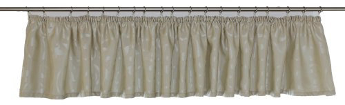 Georg Chr. Wirth Querbehang Gala aus Dekostoff mit Ornamentik Motiv Querbehang, braun, 30X900 CM