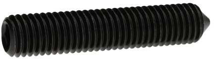 Reidl Gewindestifte mit Innensechskant und Spitze 12 x 40 mm DIN 914 45 H blank 100 Stück