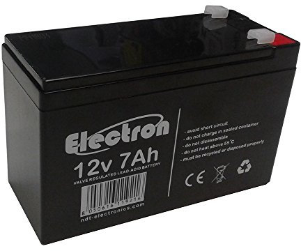 BATTERIA AL PIOMBO RICARICABILE 12V 7Ah compatibile con 12V 7.2Ah e 12V 7,2AH ideale per UPS APC grupppi di continuità e antifurti