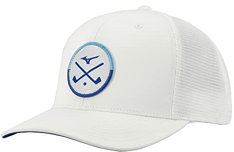 Mizuno Golfmütze mit gekreuztem Netzrücken, Unisex