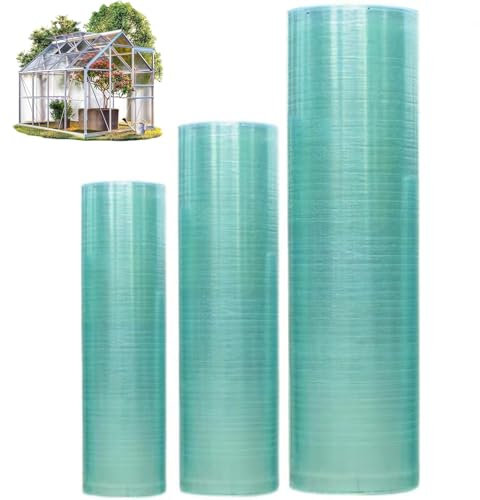 Polycarbonat Stegplatten Dachplatte Für Vordach,Transparente Tageslichtplatte,Gewächshausplatten,Terrassen Balkon Fenster UV-Schutz Regendachabdeckung,Einfach Zu Schneiden (0.8x9m)