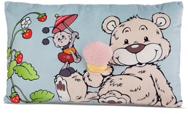 Nici Bear Bendix With 2-d Ice Cream 43x25 Cm Cushion One Size