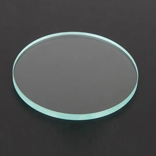 ZGYDNM Kit de Accesorios for microscopio, Banco de microscopio estéreo de 80mm, Placa de Vidrio, portaobjetos de microscopio con Placa de Vidrio Transparente (Color : 80mm*4.4mm)