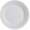 Generico 40/120/240 assiettes plates en plastique réutilisables de 16,5 cm assiettes rigides DESSERT fruits doux, assiettes lavables 20 cycles au lave-vaisselle ok micro-ondes (40 pièces)