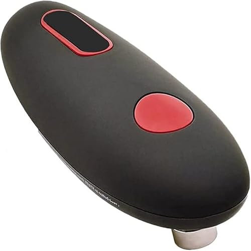 SQUADO Abrelatas profesional, botón eléctrico One-Touch Abrelatas eléctrico, apto para abrir latas de diferentes tamaños Electric Can Opener