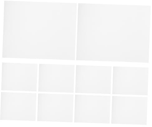 STOBOK 10blätter Blanko Visitenkarten Papier Druckfähige Kartonbögen Für -businesskarten Doppelseitiges Design Kompatibel Mit Druckern Für Persönliche Und Geschäftliche Anwendungen