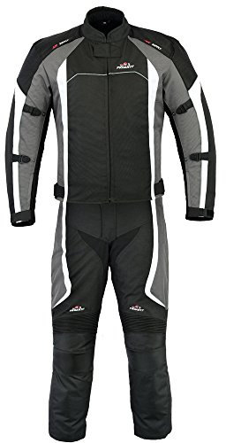 PROANTI Motorradkombi Biker Motorrad Textil Kombi wasserdichte Jacke und Hose