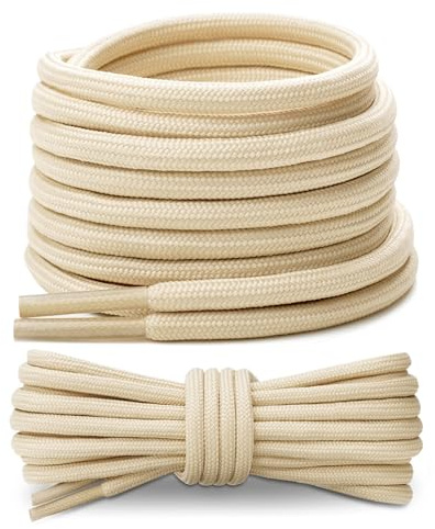 Stepace 2 Pares Cordones Redondos para Botas de Senderismo y Montaña