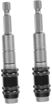 Tofficu 2pezzi Cacciavite Portainserti Punta Pivotante Magnetica Prolunga Per Punte Da Trapano Asta Prolunga Flessibile Per Cacciavite