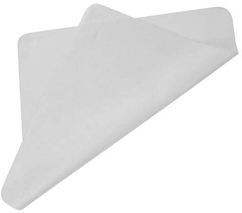 FUNNETOYU Paños de Microfibra para Limpieza de Lentes de Gafas 3 Piezas Tamaño Grande Gris Alta Absorción Resistente Adecuado para Gafas Cámara Móvil Tablets Uso Diario