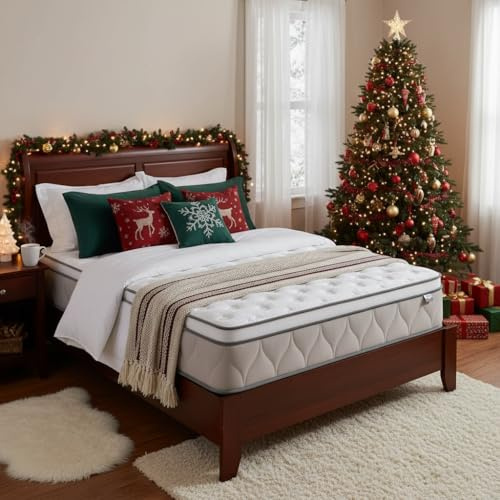 Klyvvo Materasso Matrimoniale 160x200 cm, Altezza 26 cm, H3 - H4, 7 Zone Ergonomico Materasso a Molle Insacchettate con Schiuma Comfort,Riduzione della Pressione,Supporto Posturale e Migliora il Sonno