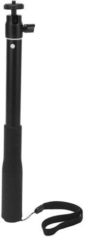 lyrlody Asta di Prolunga per Stabilizzatore per Treppiede, 4 Sezioni Asta di Prolunga per Stabilizzatore Robusta Universale Acciaio Inossidabile Telescopico Leggero per Accessori per Stabilizzatori