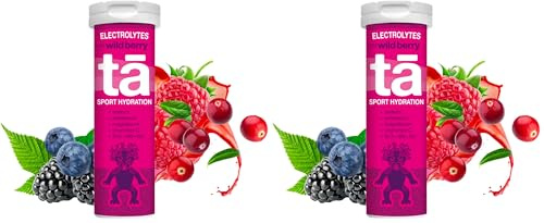 TA ENERGY - Tube x12 Pastilles - Pastilles d'hydratation - Sels Minéraux - Vitamines - Faibles en calories - Réduit les crampes - MADE IN France