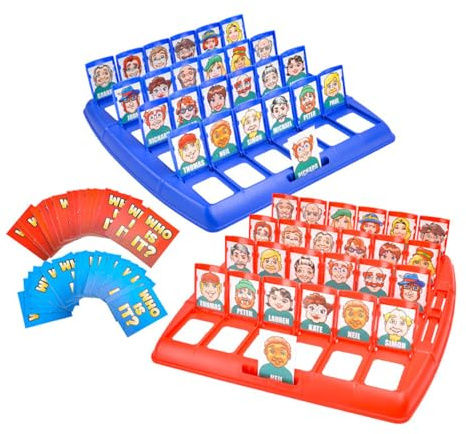 Wer Ist Es Lustiges Ratespiel Brettspiel, Klassisches Wer Bin Ich Lernspielzeug Für Kinder & Erwachsene Familien,Spiel Pädagogisches Lernspielzeug Mit Tierkarten | Ideal Für Reise Teenager 2 Spieler