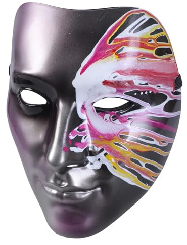 GMBYLBY Masque de mascarade de carnaval, demi-masque facial, accessoires de déguisement de fête d ' Halloween pour femmes et hommes, Cosplay papillon