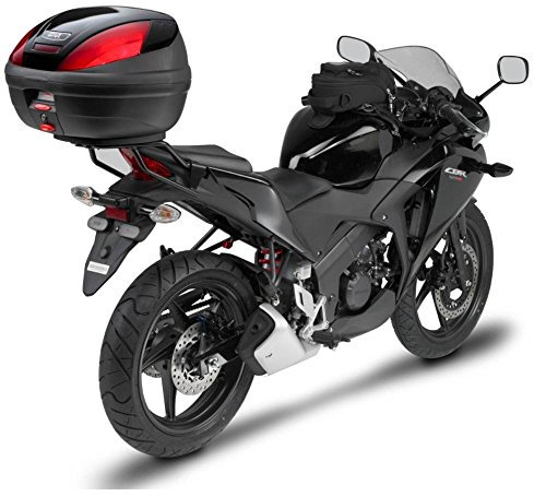 Givi SR1103 Topcase Träger Monolock Koffer, Schwarz