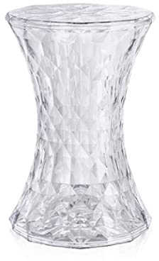 Kartell Stone, Hocker, Glasklar