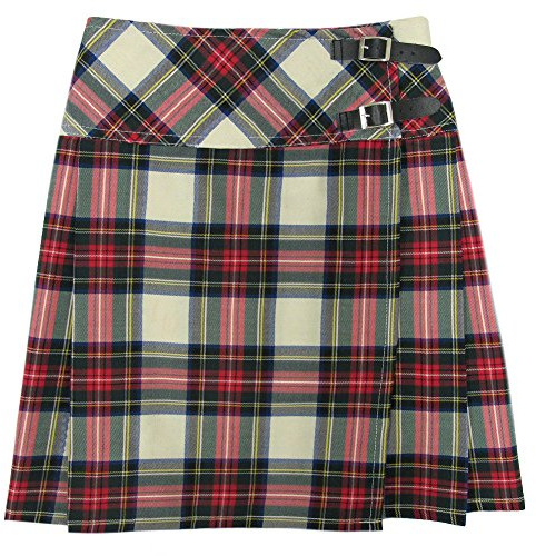Tartanista - Jupe façon Kilt Longueur Genoux - Femme - épingle - 50,8 cm (20) - Dress Stewart - 46