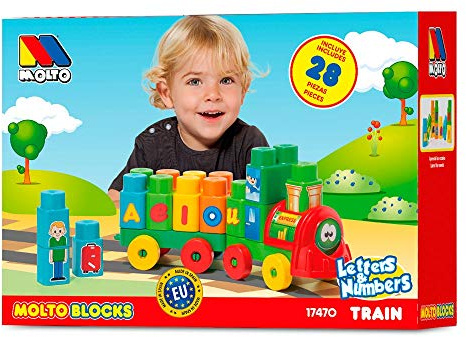 M MOLTO 28-teiliges Zug-Blockset.