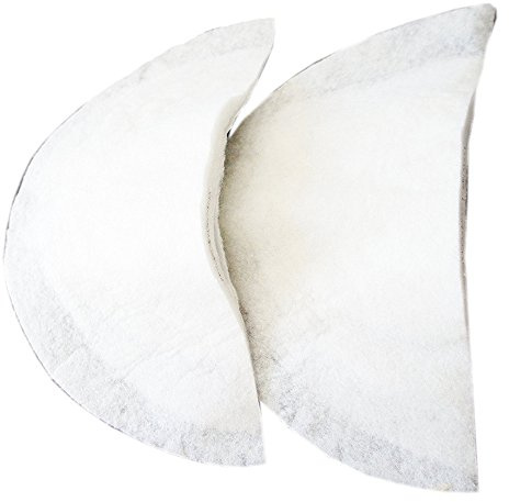 HAND ® Men’s Canvas Lined Shoulder Pads White, Style O2-2 Pairs