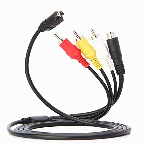 LEAGY Cavo AV da 1,5 m Per Videocamere Sony Handycam Mini DV e DVD