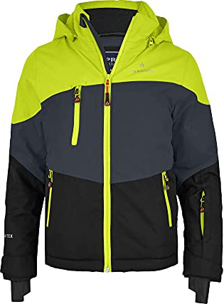 Bergson Volker neo (Maxi) | Kinder Skijacke - Kinder Skijacke Maxi (extra weit), Spezielle Passform für kräftigere Kinder, Mehr Weite an Bauch & Hüfte, Wasserdicht (20.000 mm), Höchste Atmungsaktivit