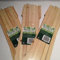3 tralicci da giardino in legno espandibile, espandibile, in legno di colore marrone naturale, ogni pezzo si espande fino a 180 x 60 cm
