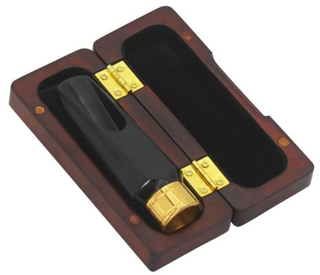 Zubehör Anfänger Saxophone Alto Saxophon Universal Mundstück Holzblasinstrument Zubehör Sax ABS Mund Instrument Teile Mit Box