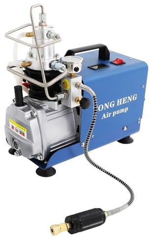 300BAR 4500PSI compresor de aire de alta presión, compresor de aire a prueba de explosiones para paintball rifle PCP, pistola de aire, botella de buceo