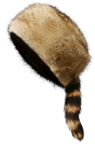 Faux Fur Raccoon Tail Cap Russian Style Round Flat Cap Winter Warm Skiing Hat Thicken Plush Windproof Caps Cute Elegant Earmuff Hat Soft Fuzzy Beanie Outdoor Trapper Hats for Men Women