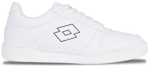 Lotto Sneaker Unisex Titanis, Bianco Nero, 41 EU