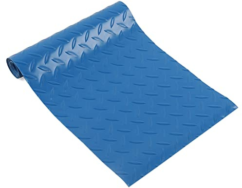 Brrnoo Non-Slip Pool Ladder Mat, Floating Pool Steps Mat with Foldable Design, Protective Rubber Pad for Pool Liner and Stairs