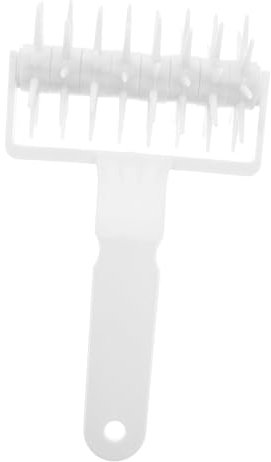 Ciieeo Pizza Spike Roller Dough Punch Pastry Docker Pizza Roller Spikes Dough Docker Baking Tool for Making Kit
