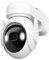 KKENZA Caméra de Surveillance extérieure à Batterie Cell PT Lite 3MP avec Panneaux solaires, Vision Nocturne colorée, Protection de sécurité, WiFi(EU Plug_KIT ADD 128G SD)