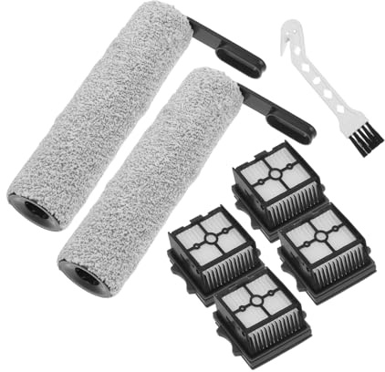 Hemobllo Kit de Rechange pour Autolaveuse avec Filtre Brosse pour Sols Remplacement pour Autolaveuse