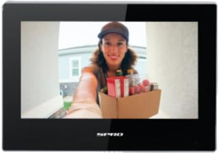7-Inch Smart Video Intercom Monitor | HD Touchscreen, Android 8.1, Two-Way Audio with Echo Suppression, Wi-Fi & Ethernet, Villa Compatible.