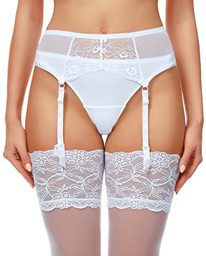 Merry Style Porte-Jarretelles pour Femmes, Jarretières et Bas Porte-Jarretelles Sexy sous-vêtement Femme 911