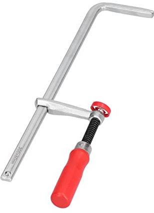 Abrazadera F de Aluminio, Abrazadera de Barra Segura Resistente Al Desgaste Ahorro de Mano de Obra Ajustable Antideslizante Ampliamente Aplicable para Carpintería para Fijación(300 * 60 mm)