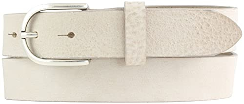 BELTINGER Damen-Gürtel aus weichem Vollrindleder Vintage-Look 3 cm | Leder-Gürtel für Damen 30mm | Schmaler Gürtel Used-Look