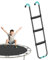 Scala per trampolino, gradini per trampolino, scalini larghi per trampolino a 2 gradini/3 gradini con gradini larghi orizzontali