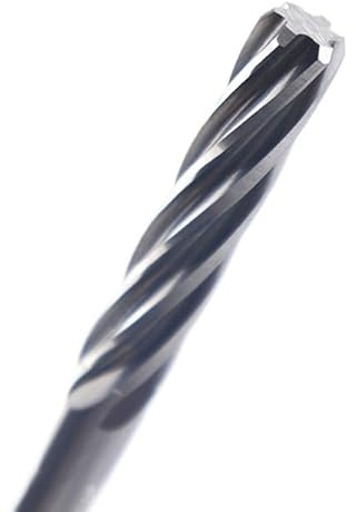 Alesatore for macchina in metallo duro 1PC, due cifre decimali Flauto a spirale Tolleranza non rivestita Fresa for metallo CNC(3.16mm)