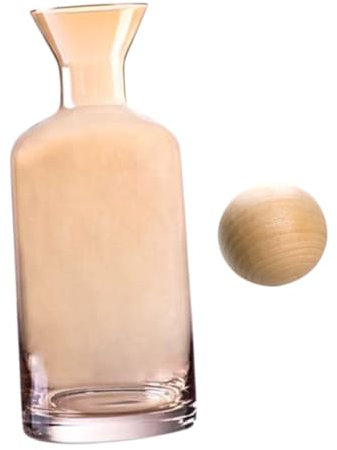 VERDANVERSE 1juego Jarra Creativa De Vidrio Templado Para Bebidas Frías Kettle Grande De Capacidad Para Jugos y Agua Para Cocina y Fiestas Completo Diseño Único
