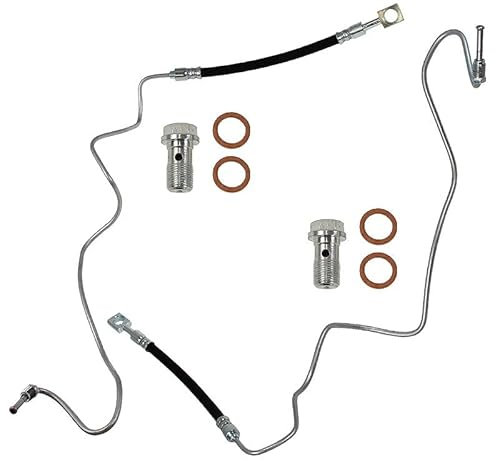 2x Bremsschlauch HINTEN