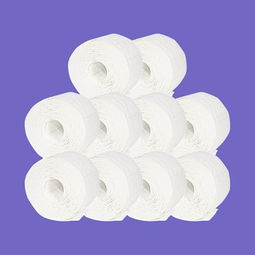 Clean Pads Rolle 4x5cm 13-lagig 5000er Pack – Flusenfreier und Fusselfreier Zellstoff zur Reinigung bei Maniküre und Modellage für perfekte Ergebnisse