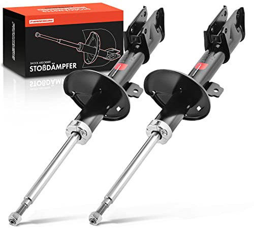 Frankberg 2x Amortisseur à gaz Avant Gauche Droite 597mm Pression de gaz Compatible avec Duster HM Duster HS Duster Camionnette Remplacer# 8200813791,338737