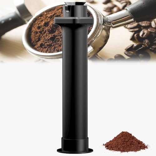 Caja automática para grifo de café expreso, limpiador de posos de café aprobado por barista, accesorio profesional para máquina de café para el hogar, cafetería, restaurante u hotel, negro,Floortype