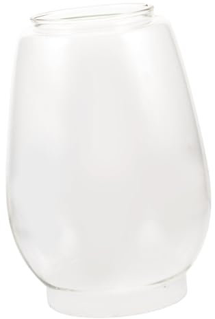 Retro Glas Kohlenöl Lampenschirm, Verstärkt und Windgeschützt