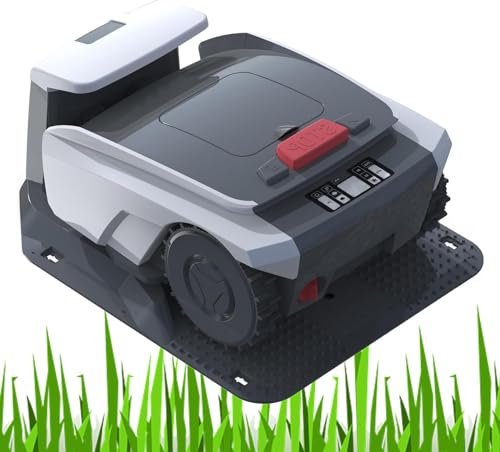 Robot tosaerba automatico a distanza, tosaerba elettrico senza fili con percorso parallelo, controllo APP automatico del tosaerba con programmazione, per prati fino a 16.000 piedi quadrati