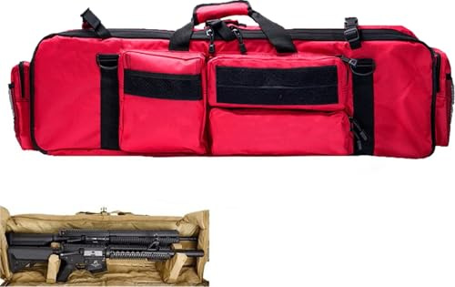 M249 Gewehrkoffer,Waffentaschen,Langwaffentaschen,Militär Taktische Gewehrtaschen,Angeltasche,Luftgewehrtaschen Sind,Wasserdicht,Geeignet Zum Jagen,Schießsport,Bietet Platz Für Zwei Gewehre E