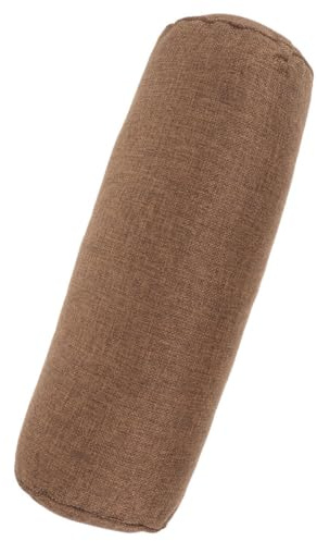 NOLITOY Cojín de Yoga Cilíndrico de Alta Densidad para Apoyo Lumbar y Posturas Versátil Almohada Auxiliar para Meditación y Ejercicio